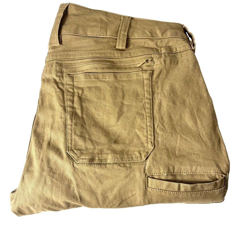 Duluth Trading Womens Curvesetter Carpenter Cargo Pants 12x31 *See Measurements* - Picture 15 of 16
